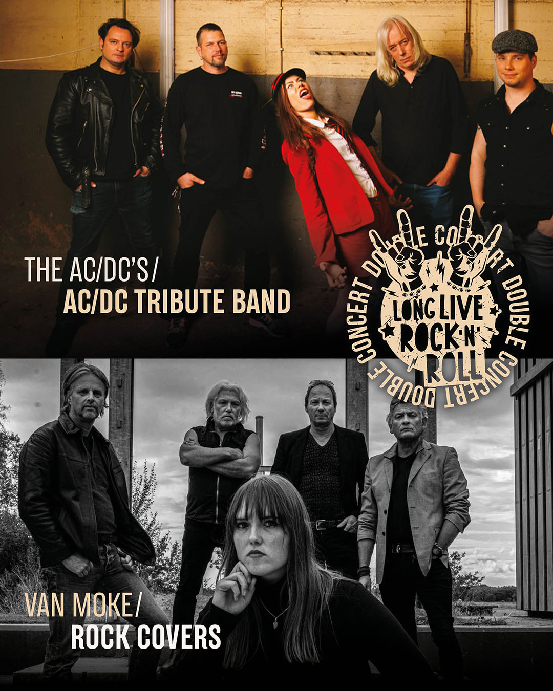Dubbelconcert | WOMEN OF ROCK: THE AC/DC's (DE) - AC/DC Tribute & VAN MOKE