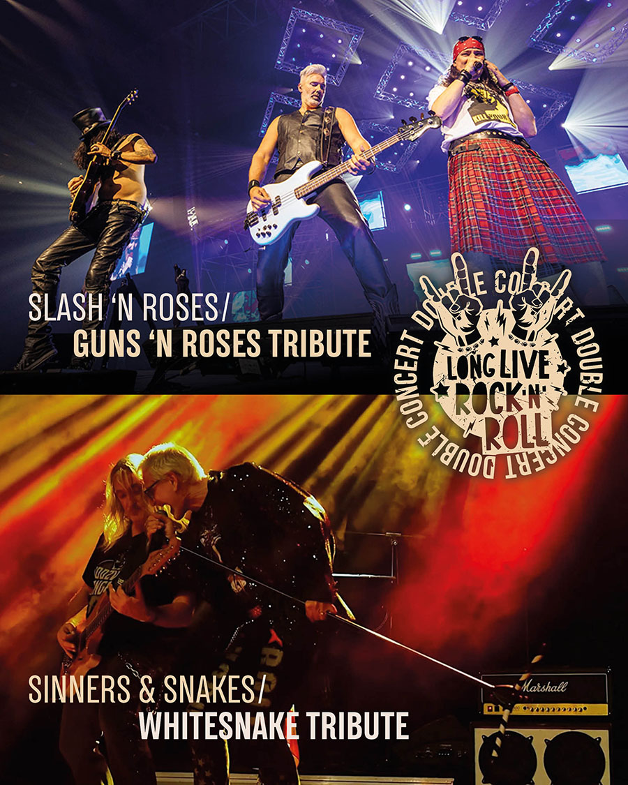 Dubbelconcert | Slash 'n Roses / Sinners and Saints