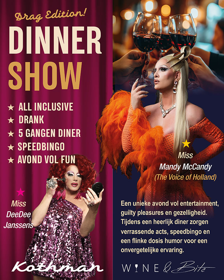 Dinnershow – Drag Edition