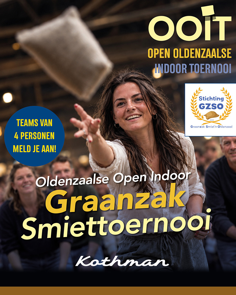 Open Oldenzaals Indoor Toernooi Graanzak Smieten
